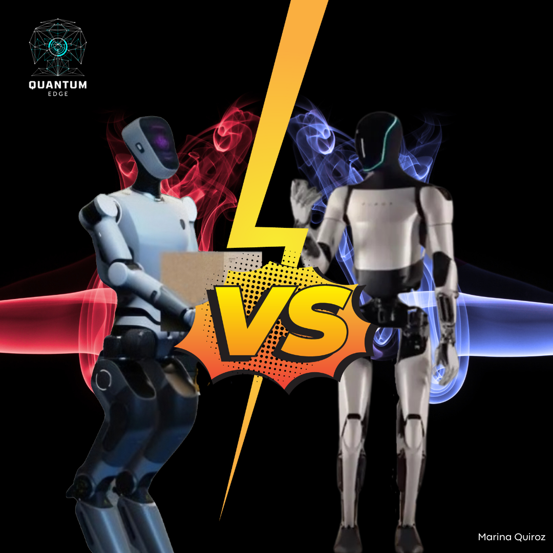 Yuanzheng A2 vs. Optimus: A Robot Showdown